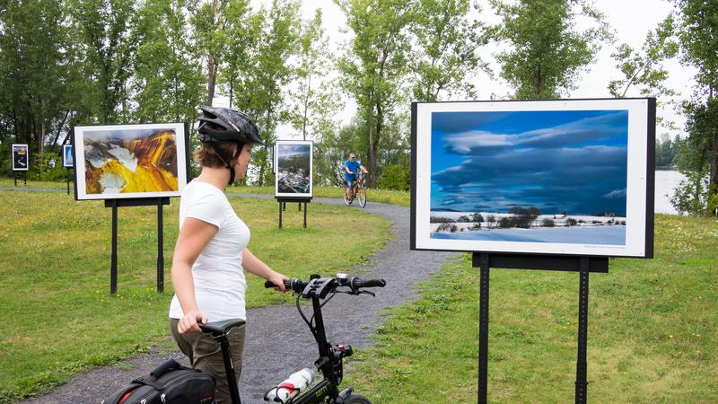 Parue dans : De Orford à Montréal à vélo