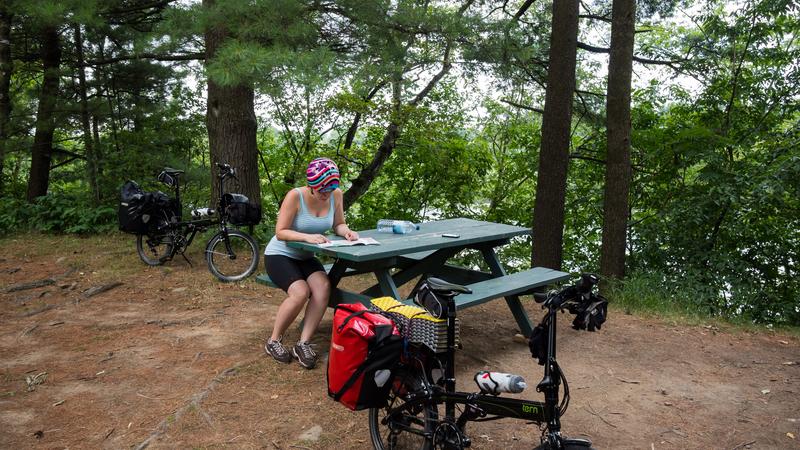 Parue dans : À vélo entre Sorel et Drummondville